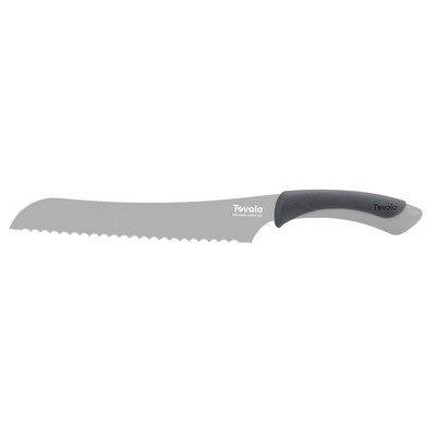 Tovolo Comfort Grip 8.5" Bread Knife Oyster Gray 14012-201