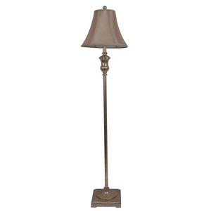 Alice Traditional Floor Lamp Beige (Lamp Only) - Decor Therapy