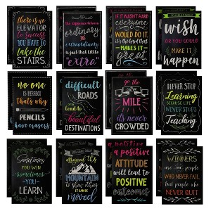 Paper Junkie 24 Pack Motivational Notebooks, Soft Cover Inspirational Journals for Kids, Coworkers, Appreciation Gifts, 3.5 x 5 in - 1 of 4
