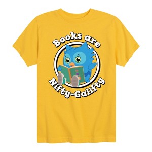 Boys' - Daniel Tiger - Books Are A Hoot Short Sleeve Graphic T-Shirt - 1 of 4