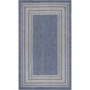 Nourison Horizon Indoor/Outdoor Bordered Flatweave Area Rug - 1 of 4