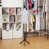 FDW Female Mannequin 53-67 Inch Adjustable Mannequin Torso Dress Form with Realistic Female Body Shape & Stand Wood Base - 2 of 4