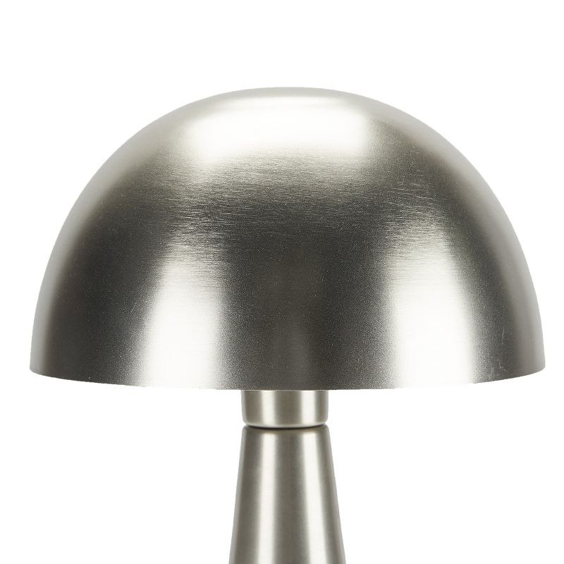 16" Mid-Century Modern Metal Mushroom Accent Table Lamp - Nourison, 5 of 7