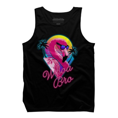 Men's Design By Humans Whoa Bro By tararisingnc Tank Top