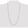 Black Bow Jewelry 4mm, Sterling Silver Solid Rolo Chain Necklace - 2 of 4