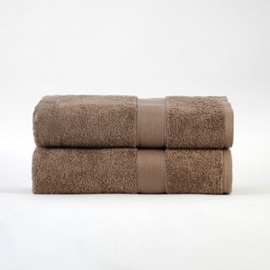 Organic Cotton Medium Weight Solid Towel Set by Blue Nile Mills - 1 of 4