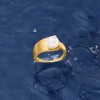 Ross-Simons 8-8.5mm Cultured Pearl Ring in 18kt Gold Over Sterling - 4 of 4