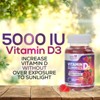Extra Strength Vitamin D3 Gummies 5000 IU (125 mcg) High Potency Vitamin D Gummy - 60 Gummies;120 Gummies - 3 of 4