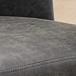 2-piece set pu | dark gray