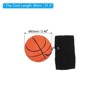 Unique Bargains Rubber Rebound Sports Wrist Ball with String for Exercise 4 Pcs Fluorescent Orange - 2 of 4