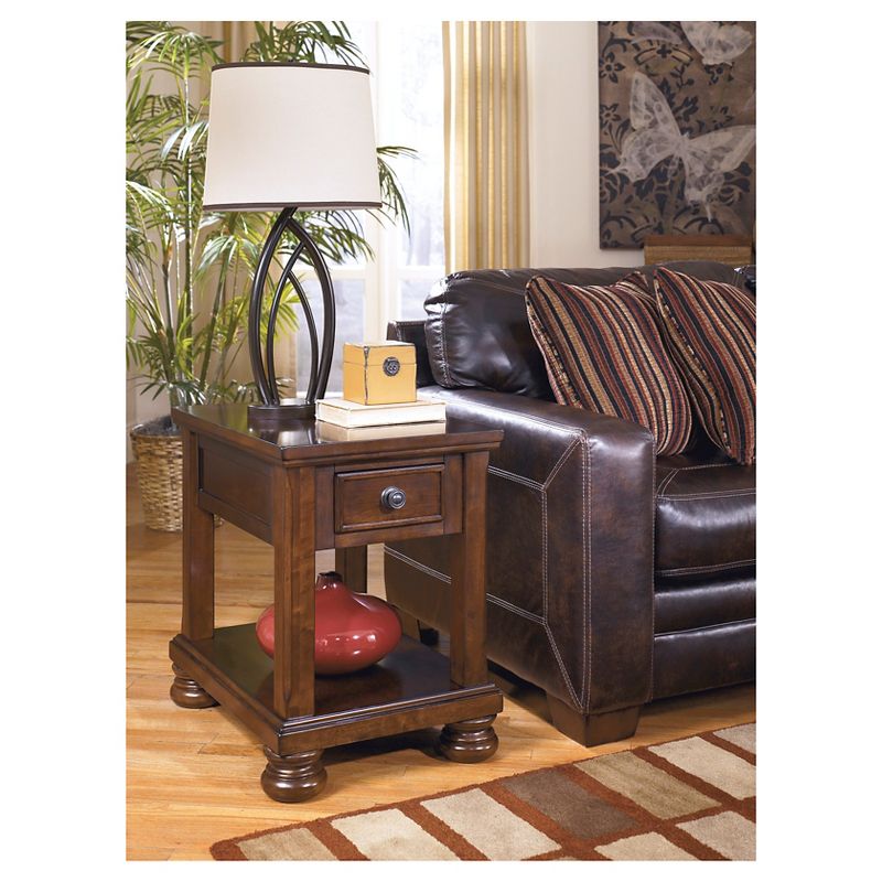 Porter Chairside End Table Rustic Brown - Signature Design by Ashley, 3 of 13