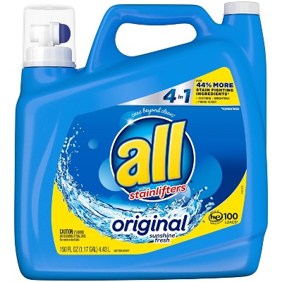 All Stainlifter Original Liquid Laundry Detergent 100 Loads - 150 fl oz