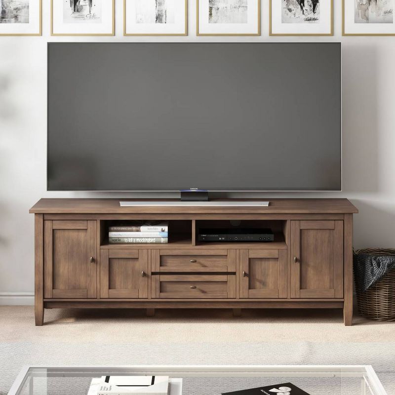 72" Norfolk TV Stand for TVs up to 80" - WyndenHall, 3 of 10