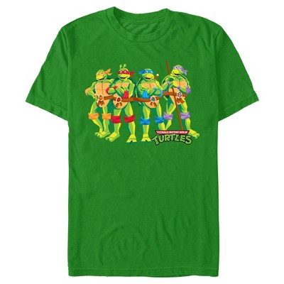 Men's Teenage Mutant Ninja Turtles Hero Circle T-Shirt - Black - 3X Large