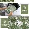 coucheta Washable Area Rug with Non Slip Backing, Multi-size Vintage Foldable Low Pile Traditional Ultra-Thin Carpet, for Living Room, Bedroom - 2 of 4