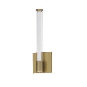 ET2 Lighting Cortex 1 - Light Wall Light in  Natural Aged Brass - 1 of 3