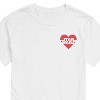 Men's - Star Wars - Valentine Heart Logo Short Sleeve Graphic T-Shirt - 2 of 4