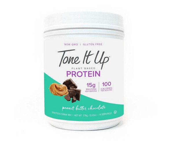 Tone It Up Protein Powder - Peanut Butter Chocolate - 13oz