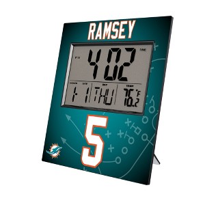 NFL Miami Dolphins Players Game Tactic Wall Clock - 1 of 3
