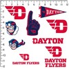 University of Dayton 9ct Vinyl Large Deluxe Stickers Variety Pack - 2 of 4
