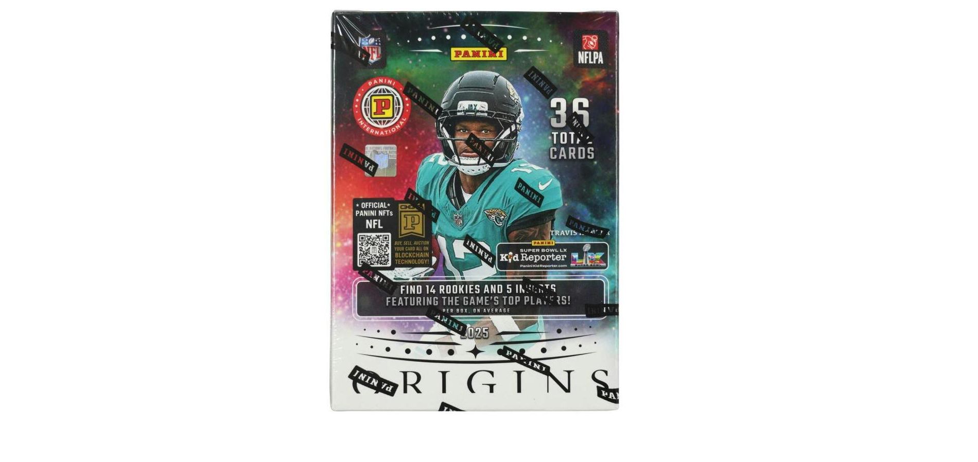 2025 Panini Origins Football International 6-Pack Blaster Box