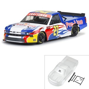 Pro-Line 365300 Pre-Cut 2024 Chevrolet Silverado NASCAR Truck Series Clear Body - 1 of 1