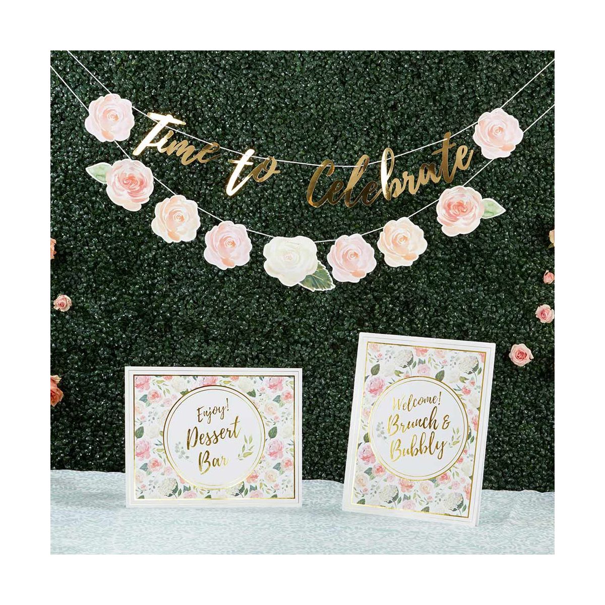 Kate Aspen Floral Brunch Party Kit | 28488BR - thumbnail 8