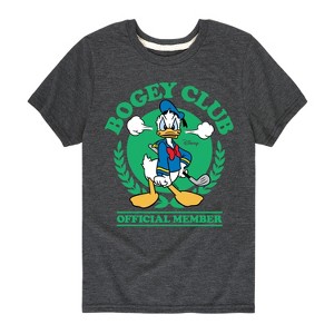 Boys' - Disney - Donald Duck Bogey Club Short Sleeve Graphic T-Shirt - 1 of 4