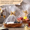 Aoibox 3 Pcs Oval Woven Bread Baskets for Serving Food, Fruit, and Gifts, Stackable Storage for Home, Kitchen, Restaurant, and Party Display - 4 of 4