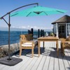 Hyleory Adjustable Octagonal Cantilever Patio Umbrella - Ultimate Shade Solution - 3 of 4
