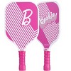 Barbie 7-Piece Pickleball Set - 2 Wood Paddles, 4 Pickleballs & Carry Bag Case - 4 of 4