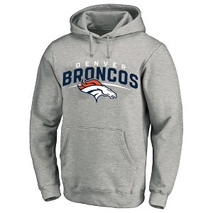 NFL Denver Broncos Men's Big & Tall Long Sleeve Core Fleece Hooded Sweatshirt - 1 of 3