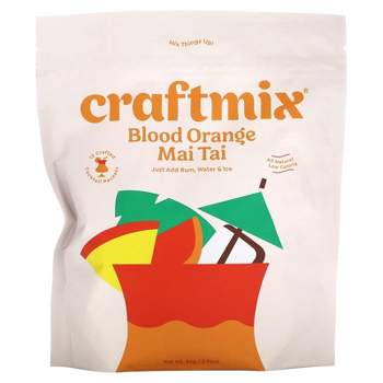 Craftmix Cocktail Mix Packets, Blood Orange Mai Tai, 12 Packets, 2.96 oz (84 g)