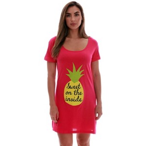 Just Love Sleep Dress for Women - Sleeping Dorm Shirt - Ladies Nightshirt - Nightgown Sleepwear - 1 of 3