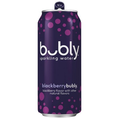 bubly Blackberry Enhanced Sparkling Water - 16 fl oz Can