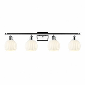 White Venetian - 4 Light Bath Vanity In Modern Style-9 Inches Tall and 36 Inches Wide - 1 of 1