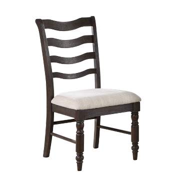 Set of 2 Hutchins Side Chairs Washed Espresso - Steve Silver Co.