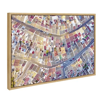 Natural Multicolor Landscape Canvas Wall Art, 23x33