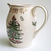 Spode Christmas Tree Gold Pitcher - 1.7L Earthenware Jug with Handle & Spout, Holiday Serveware with 22K Gold Accents - 3 of 4