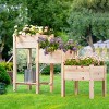 Yaheetech 3-tier Elevated Raised Garden Bed for Vegetable/Flower/Herbs, Wood - 2 of 4
