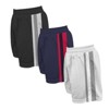 Men's 3 Pack Ultra Mesh Lightweight Shorts | Moisture-Wicking, Breathable, & Comfortable Activewear - 3 of 4