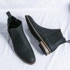 Santimon Chelsea Boots for Men Casual Dress Boots Black Ankle Classic Slip on Boots - 2 of 4