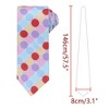 INSPIRE CHIC Men's Adjustable Regular Fit Satin Necktie - 2 of 4