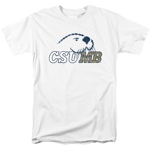 Men's California State University Monterey Bay Official Distressed Primary T-Shirt - 1 of 4