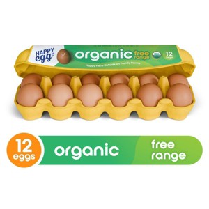 The Happy Egg Co. Organic Free Range Eggs - 1 of 4