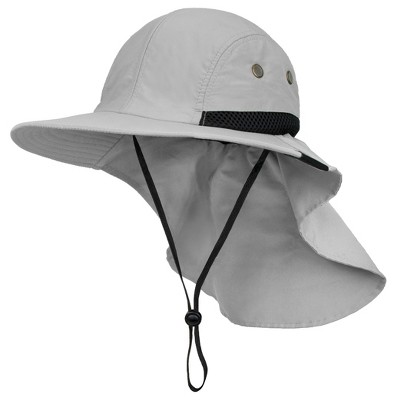 Sun Cube Fishing Sun Hat With Neck Flap For Men Uv Protection