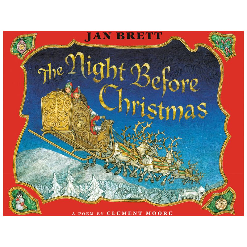 The Night Before Christmas - by  Jan Brett & Clement C Moore (Mixed Media Product), 1 of 2
