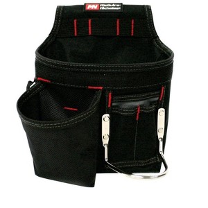 McGuire-Nicholas Polyester Tool Pouch 6 pocket Black 1 pc - 1 of 1