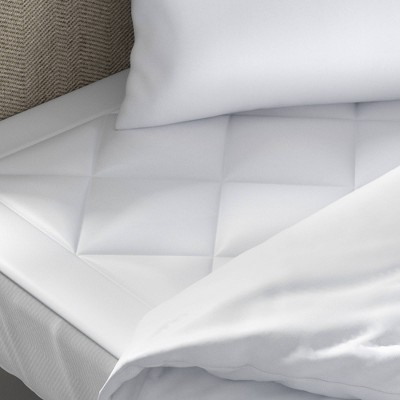 Full Size White Waterproof Quilted Sofa Bed Mattress Pad