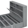 XIYUYEU Full Hydraulic Bed Modern Wooden Bed Frame with Storage Headboard, 2 Drawers and LED Light for Bedroom - 4 of 4